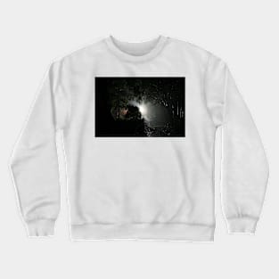 A Winters Night  - Adelaide Hills - Fleurieu Peninsula by South Australian artist Avril Thomas Crewneck Sweatshirt